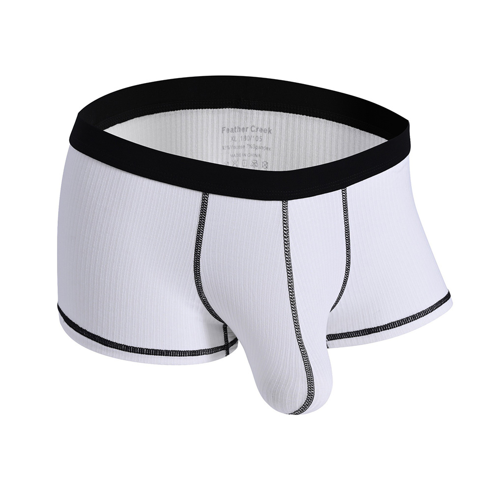 Pouch Boxer Pouch - 1 stuk heren boxershorts met geribbelde