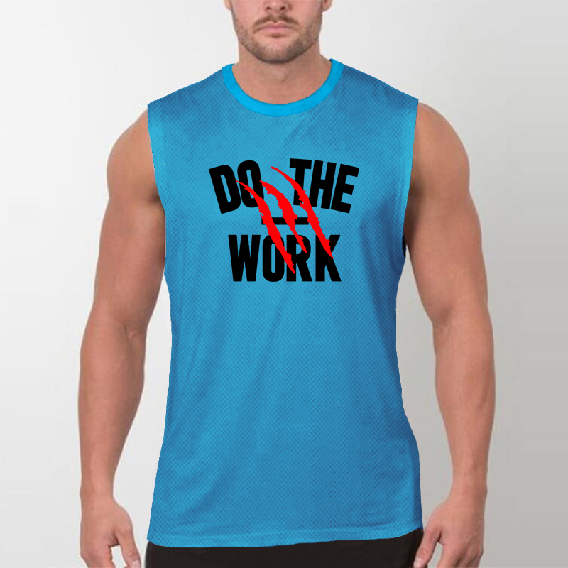 Sleeveless Undershirt - Hardloopvesten voor heren, mouwloos, sneldrogend, ademend,