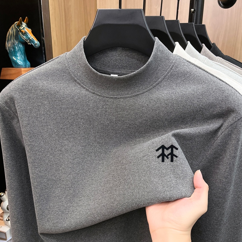 Base Layer Top - Heren warmhoudend herfst-winter T-shirt met print,