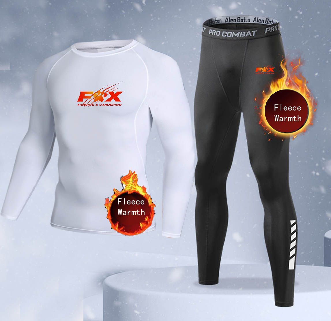 Nieuwe 2-delige winter warme h - Thermal Long John recensie en prijs