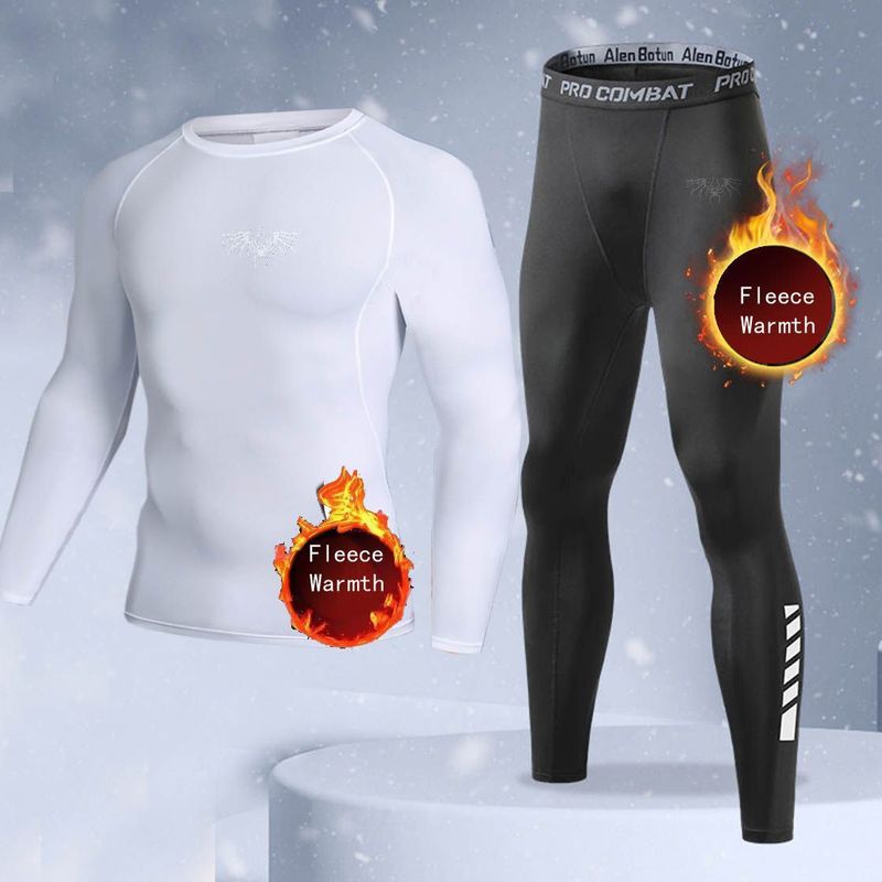 Nieuwe 2-delige winter warme h - Thermal Long John recensie en prijs