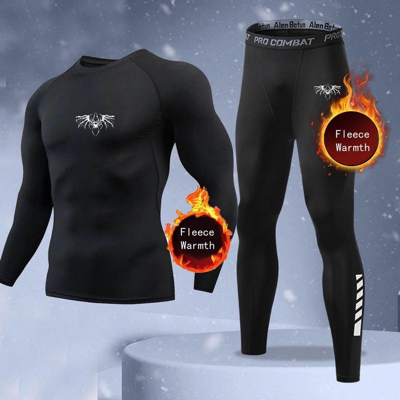 Nieuwe 2-delige winter warme h - Thermal Long John recensie en prijs