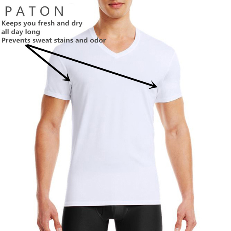 Verberg je vlekken Aangepaste  - Undershirt Crew Neck recensie en prijs
